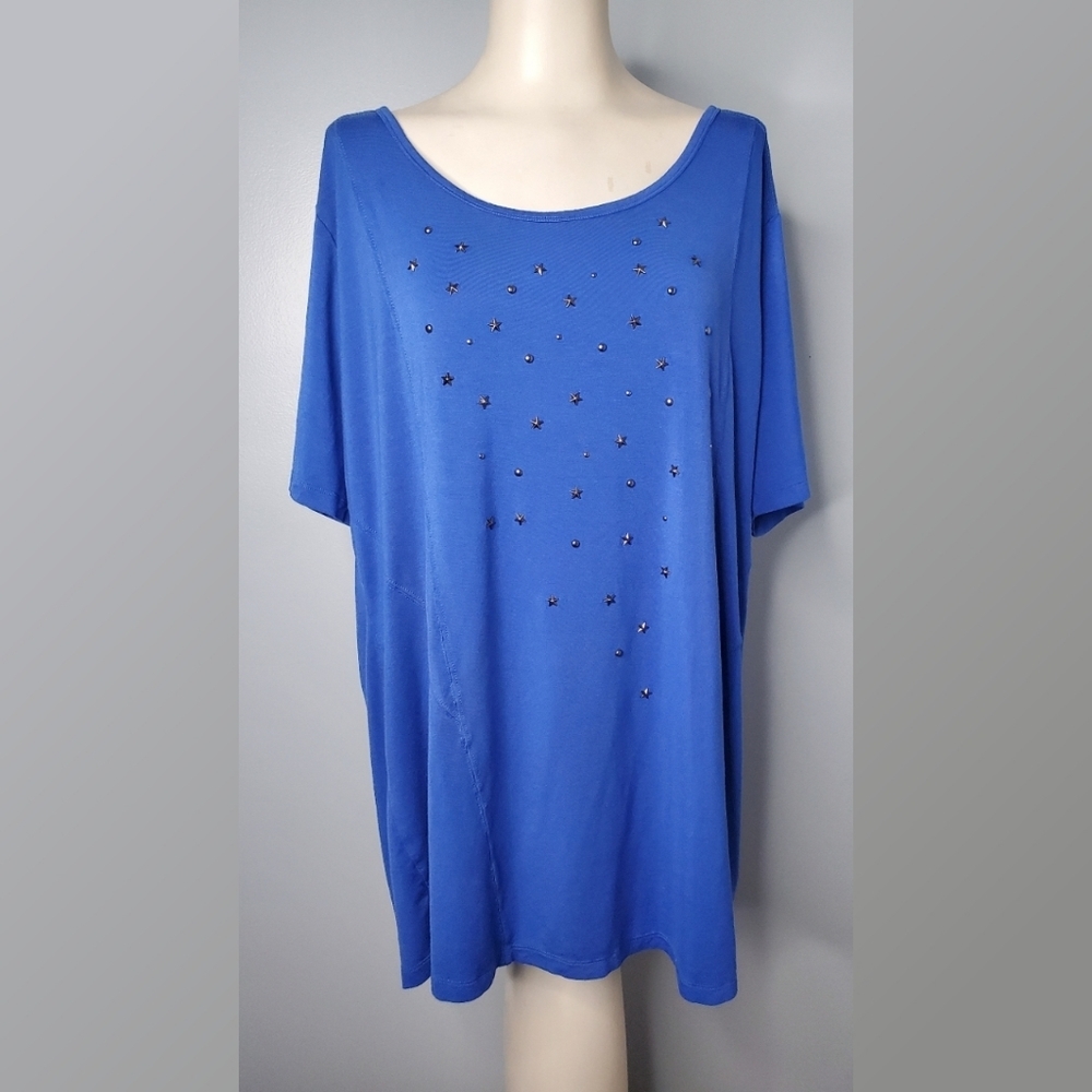 Twiggy London Royal Blue Tunic Top